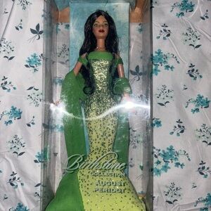Barbie Birthstone Collection Doll in Green and Black
